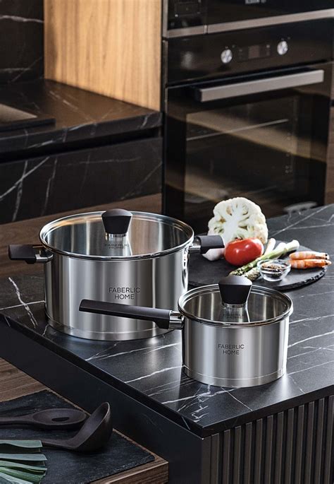 Кастрюля из нержавеющей стали 3,4 л Faberlic Home 910438 купить по цене ...