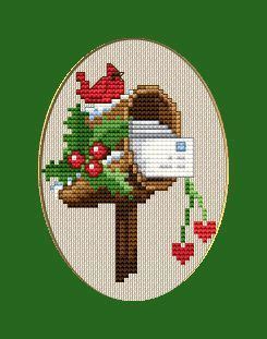 19 149 Markisa81 Xmas Cross Stitch Cross Stitch Christmas