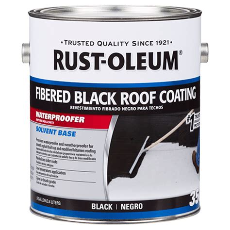 Fibered Black Roof Coating Product Page