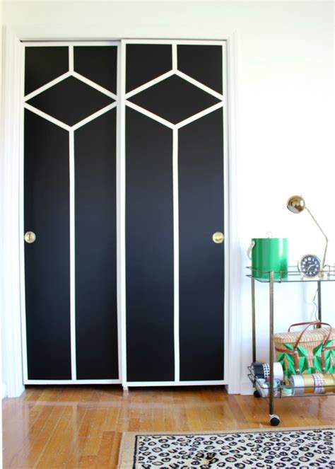 DIY Painted and Patterned Doors