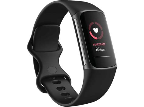 Pulsera De Actividad Fitbit Charge Platino Negro Cm