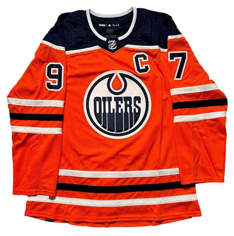 Connor Mcdavid Signed Oilers Adidas Jersey Jsa Pristine Auction