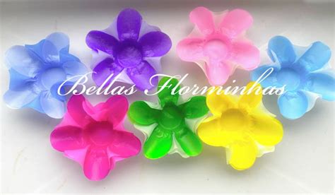 Forminhas Para Doces Flor Mesclada Pedido Giovanna Elo