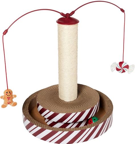 Out Of Stock Frisco Holiday Gingerbread Interactive Cat Scratcher Cat