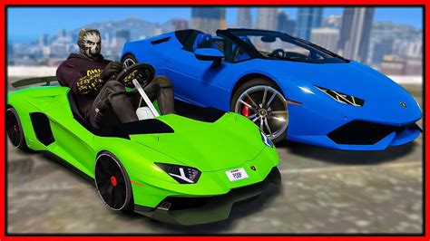 GTA 5 Roleplay I BUILT CUSTOM MINI LAMBORGHINI COPS HATED IT