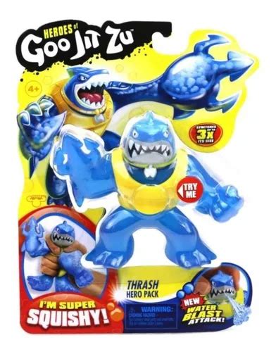 Figura Elástica Heroes Of Goo Jit Zu Série 2 Thrash Frete grátis