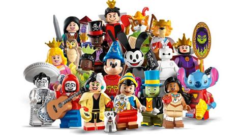 Lego Reveals Disney 100 Minifigure Wave and Sets