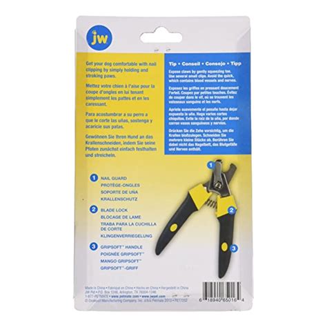 Jw Grip Soft Deluxe Nail Clipper Large Otto Environmental