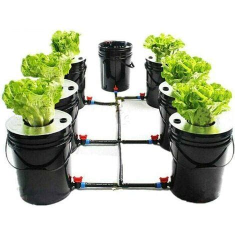 Hydroponik DWC Kit De Culture Hydroponique Pour Plantes Profondes 7