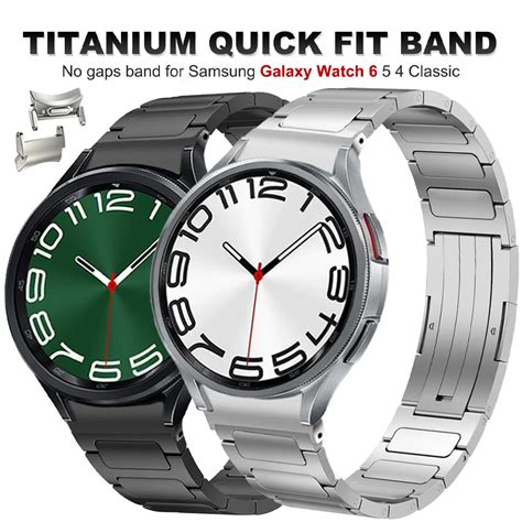 Keine L Cken Titan Armband F R Samsung Galaxy Uhr 6 Klassische 47mm 43