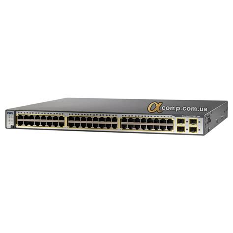 Коммутатор 48 port Cisco Catalyst WS-C3750-48TS-S БУ купить в Днепре ...