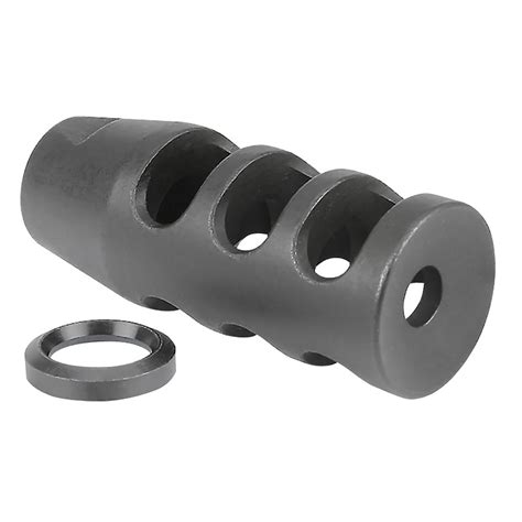 Midwest Industries 3 Chamber Ar 15 Muzzle Brake 1 2x28 Free Shipping Milspec Retail