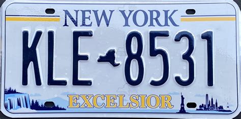 New York Passenger Jeffs License Plates