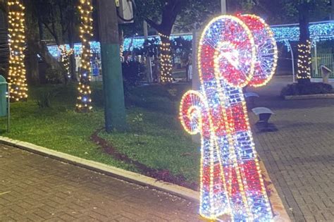 Xanxer Abre Natal De Luz Chegada Do Papai Noel De Carro