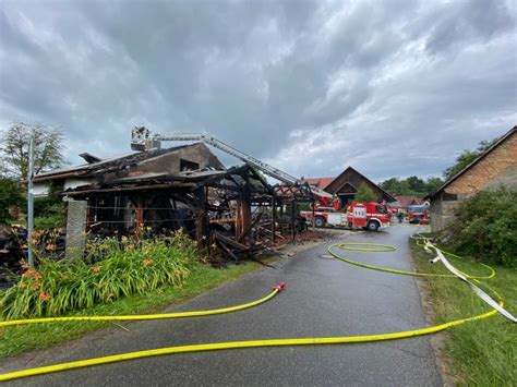 Brand Eines Einfamilienhauses Einsatzbericht Waldburg