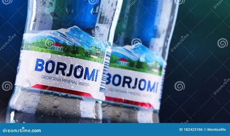 Bottles of Borjomi Mineral Water Editorial Photo - Image of brand ...