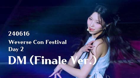 240616 2024 Weverse Con Festival 프로미스나인 fromis 9 DM Finale Ver