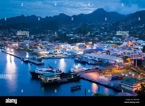 St Vincent And The Grenadines West Indies Caribbean Kingstown Hi Res