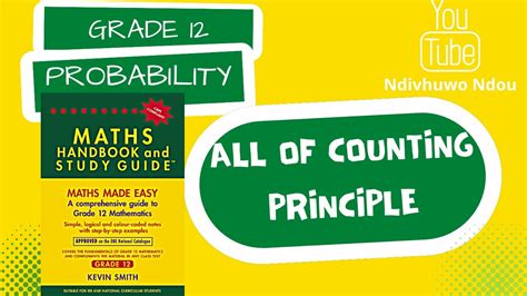 Grade 12 All Of Counting Principle From Kevin Smith Study Guide