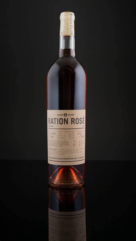 Ration Rose Wine Label On Behance