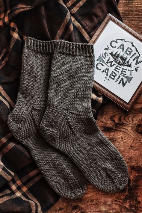 Knitting Pattern Classic Men S Knit Socks Knitting Etsy Knitted Socks Free Pattern Knitting