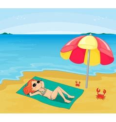 Bikini Cartoon Vector Images Over