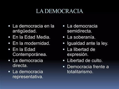 La Democracia PPT