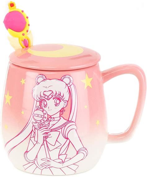 Amazon ABYSTYLE Sailor Moon Luna Artemis 3D Ceramic Coffee Tea