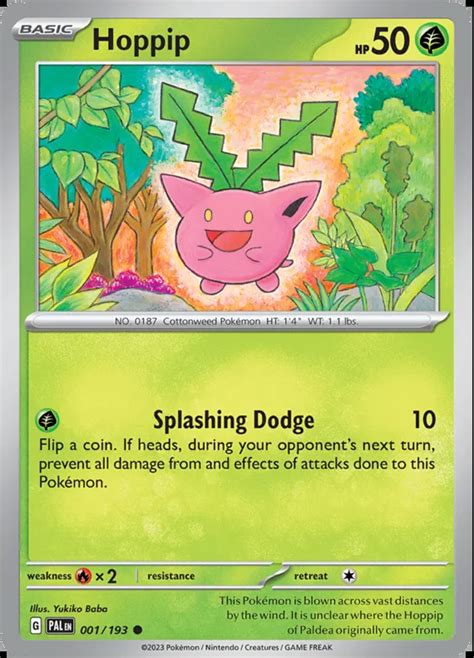 Hoppip Paldea Evolved Pokémon Cardtrader