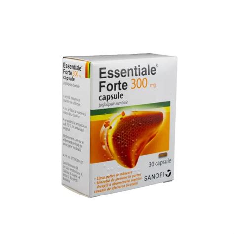 Essentiale Forte 300 Mg 30 Capsule Sanofi Aventis CrinFarm