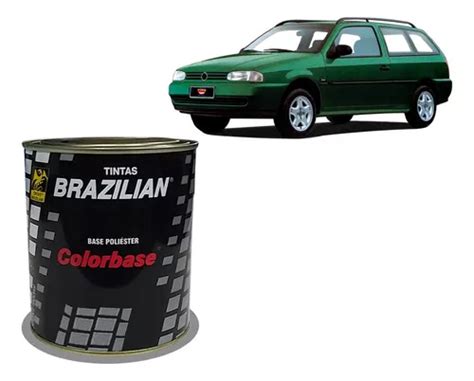 Tinta Automotiva Colorbase Brazilian Vw Verde Borneo 900 Ml