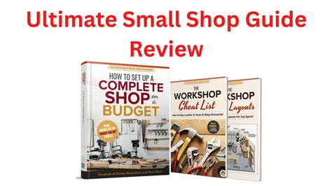 Ultimate Small Shop Guide Review Ultimate Small Shop Book YouTube