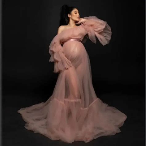 Plus Size Tulle Maternity Dress For Photography Pre Raphaelite Inspired