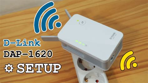 D Link DAP 1620 Wi Fi Extender Unboxing Installation Configuration