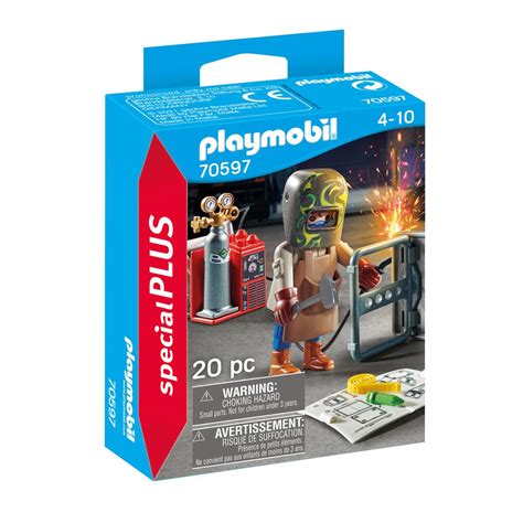 Livraison à domicile PLAYMOBIL Spécial Plus Soudeur 70597