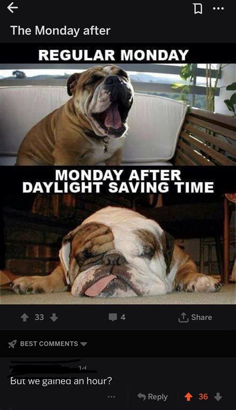 To Joke About Daylight Savings Rtherewasanattempt