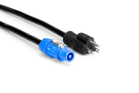 Neutrik Powercon To Hosa Nema 5 15p Power Cord Hosa Cables