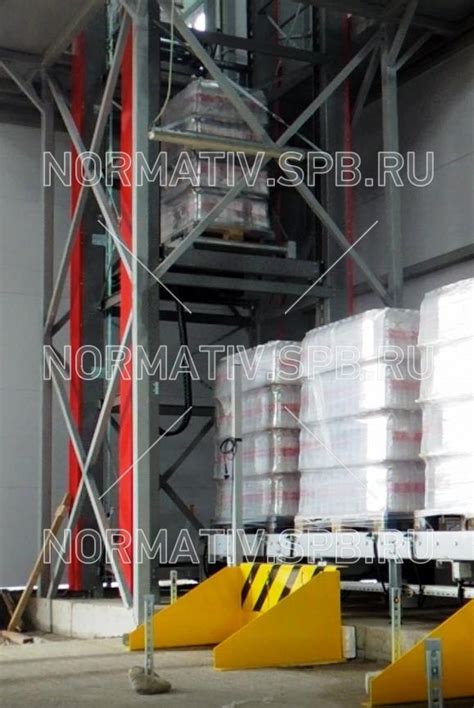 Подъемник для паллет на склад – промышленный лифт для ...