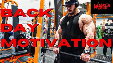 Nick Walker Back Day Motivation Training In Nj Youtube