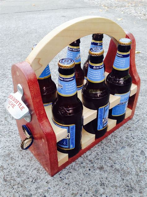 Beer Bottle Holder Beer Holders Beer Bottle Opener Wood Shop