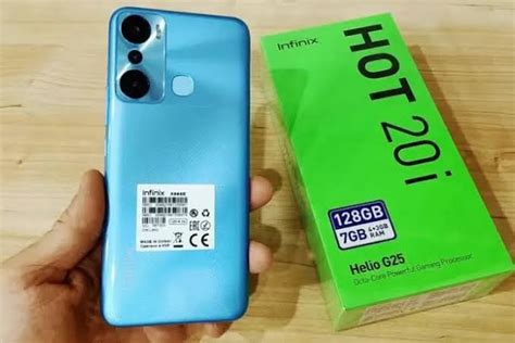 Infinix Hot 20i Miliki Kapasitas RAM Hingga 7GB Dijual Hanya 1 Jutaan