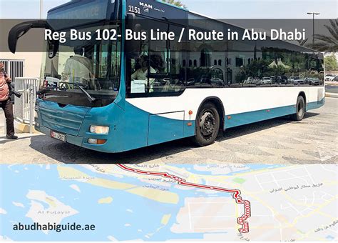 Reg Bus Bus Line Route In Abu Dhabi Time Schedule Stops And