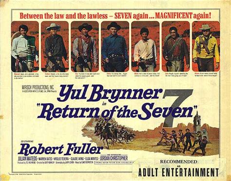 RETURN OF THE MAGNIFICENT SEVEN (1966) review | Keeping It Reel