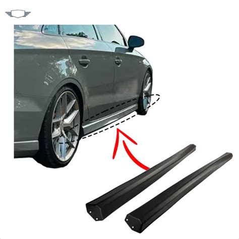 Saia Lateral Side Skirt Audi S3 A3 Sedan 8v 2014 A 2021 Frete grátis