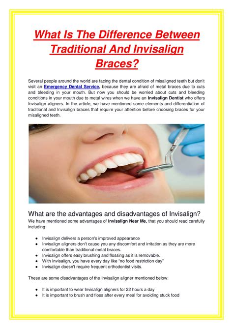 Ppt What Is The Difference Between Traditional And Invisalign Braces