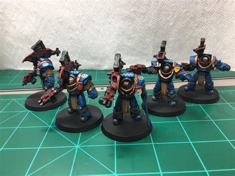 Completed Fulmentarus Terminators Rwarhammer40k