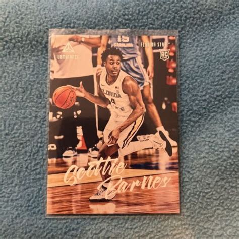 Panini Chronicles Draft Picks Luminance Scottie Barnes