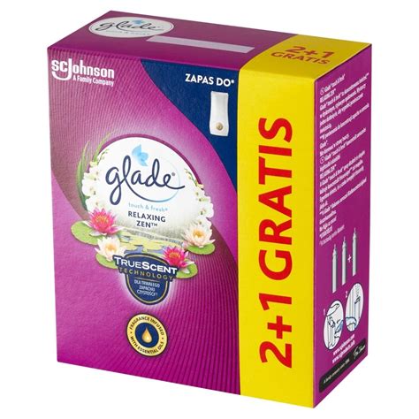 Glade Touch Fresh Relaxing Zen Zapas Do Od Wie Acza Powietrza Ml