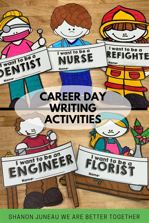 Career Day Writing Activities For Elementary Students We Are Better