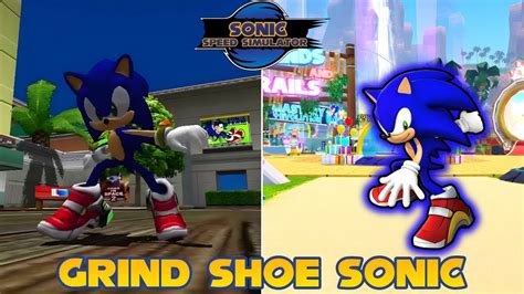 Unlocking Grind Shoe Sonic In Sonic Speed Simulator Youtube